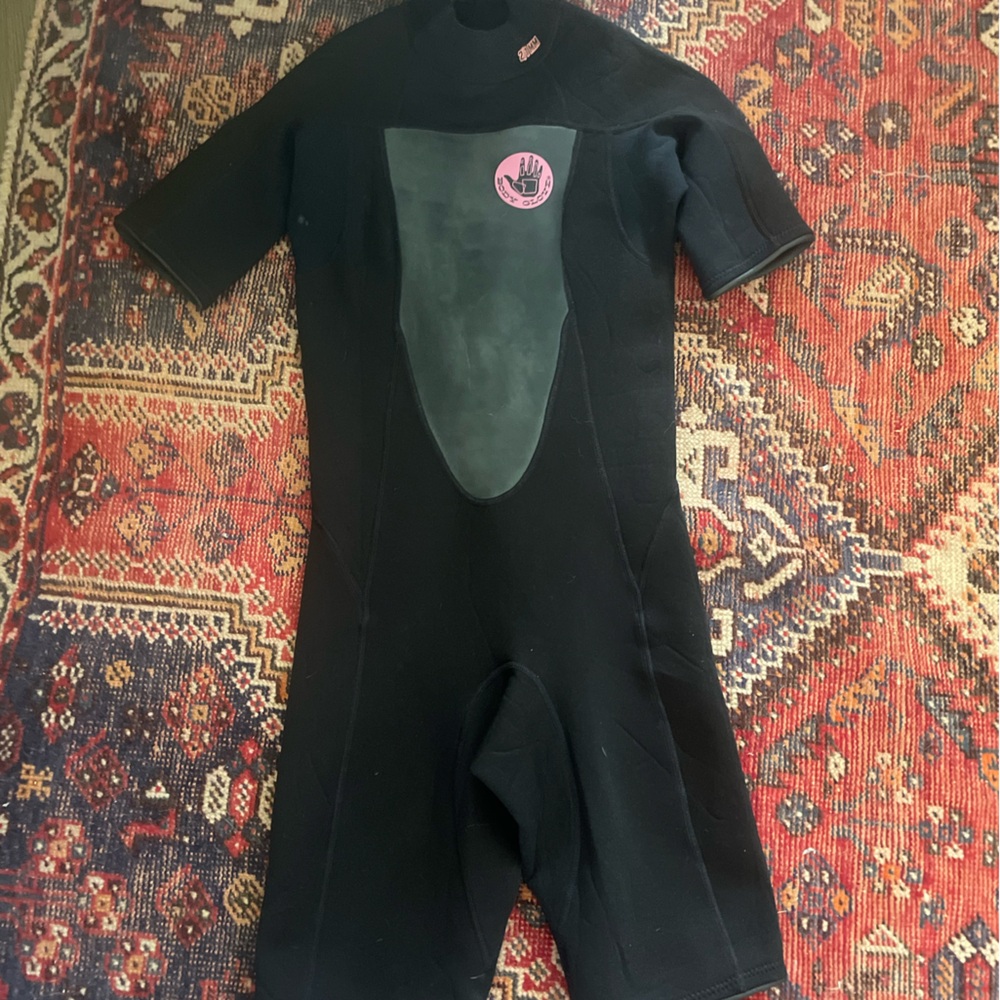 Women's Black Short-Sleeve (Shortie) Body Glove Wetsuit